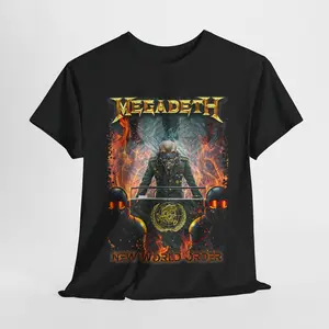 New World Order - Megadeth Unisex T-Shirt Full Color