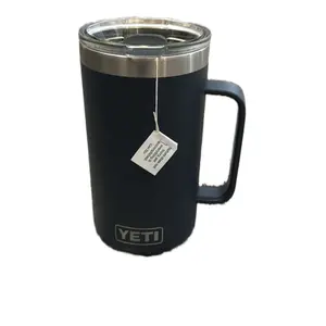 Yeti Navy Blue Insulating Thermos Mug for Hot and Cold Drinks
