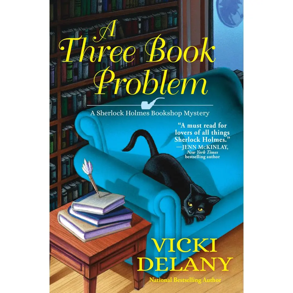 USED Book - A Three Book Problem: A Sherlock Holmes Bookshop Mystery by Delany, Vicki (Hardcover) - english