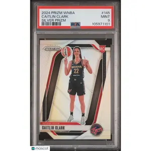 2024 Panini Prizm WNBA Caitlin Clark Silver #145 PSA 9 Indiana Fever