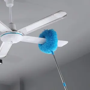 Ceiling Fan & Household Dust Buster: Extendable Removable Microfiber Duster with Anti-Static Washable Feature, Ideal for Summer and Fall Cleaning, a Decoration-worthy Housekeeping Essential seasonal Fur