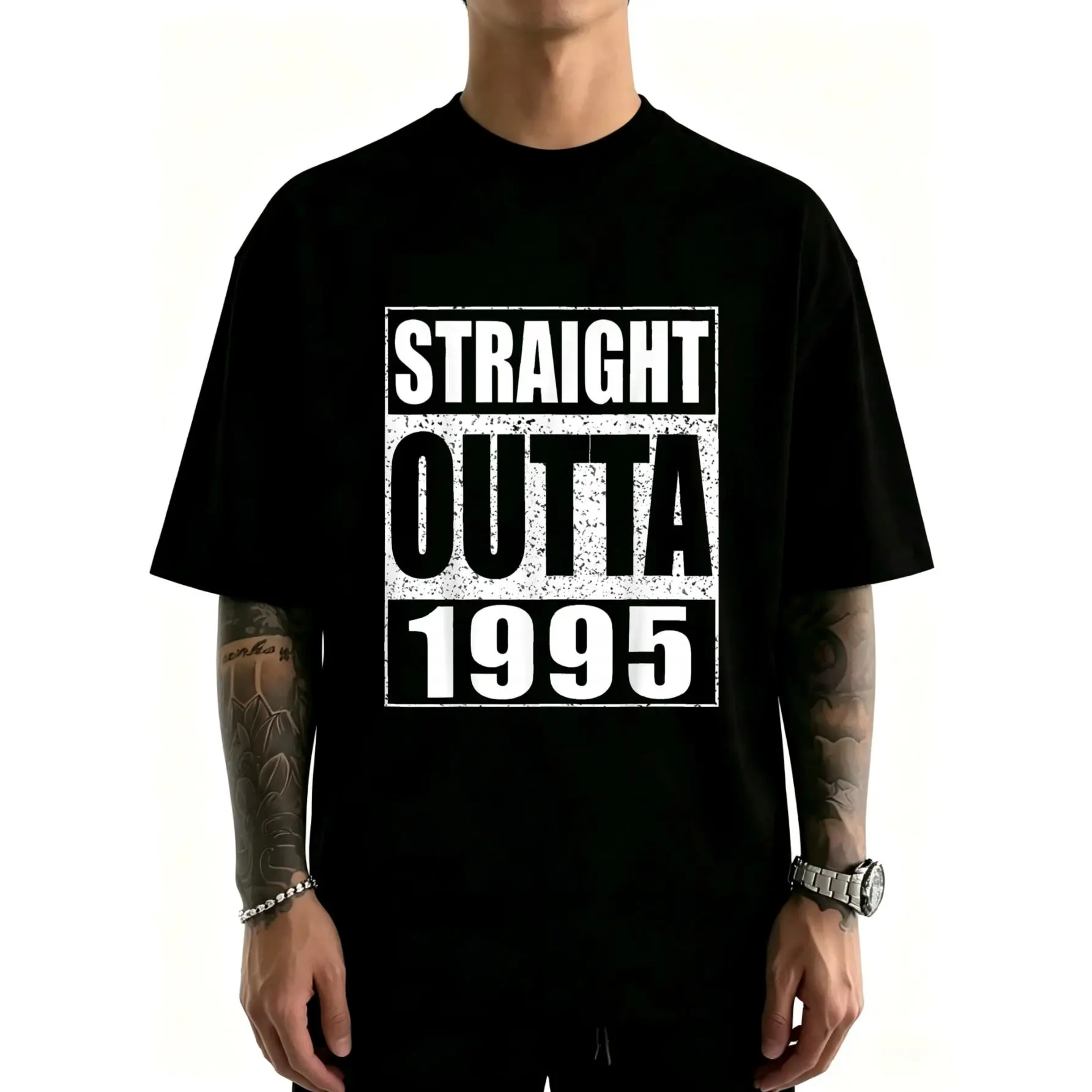 Straight Outta 1995 Men's Women's 30th Birthday Shirt T-Shirt