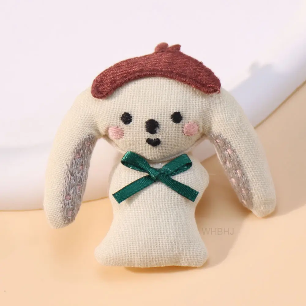 Handmade Hat Rabbit Pin, Cute DIY Craft Decoration, Fits Clothes, Hats, Bags, Scarves, Backpacks, Perfect Gift for Girls, Students, Teachers, Friends, Kids