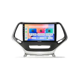 Dasaita 10.2'' Android 13 Car Stereo Radio for Jeep Cherokee 2013-18 Touchscreen