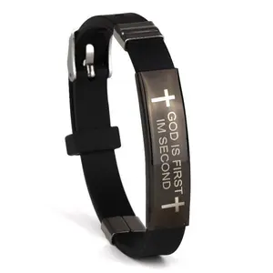 GOD IS FIRSTBRACELET,I AM SECOND Motivational Message Religious Easter Gidts