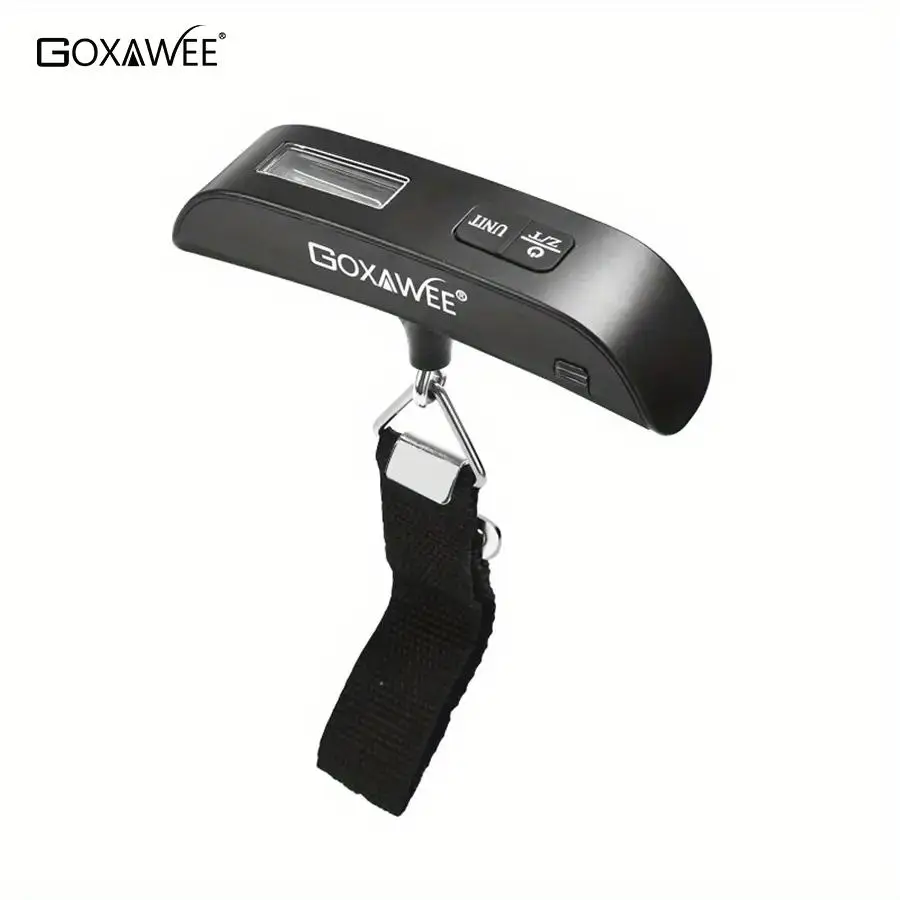 110lb/50kg Digital Handheld Luggage Hanging Baggage Scale, Ergonomic Design Backlight LCD Display Weighing Tool With Hook