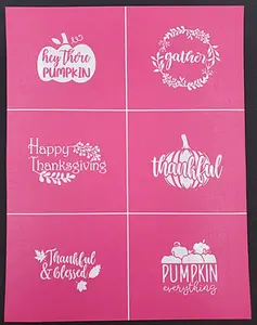 Stay Put Cookie Stencil Set Fall