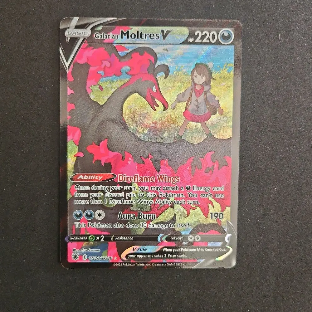 Galarian Moltres V - TG20 - Astral radiance Trainer Gallery