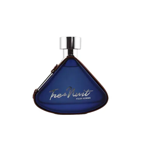 Armaf Tres Nuit Pour Homme Eau de Toilette - 3.4oz (100ml) Single Bottle Spray, Oud Blue Elegant Scent with Floral Musk & Jasmine, Citrus-Lemon Notes, Modern Versatile Men's Fragrance for All Occasions