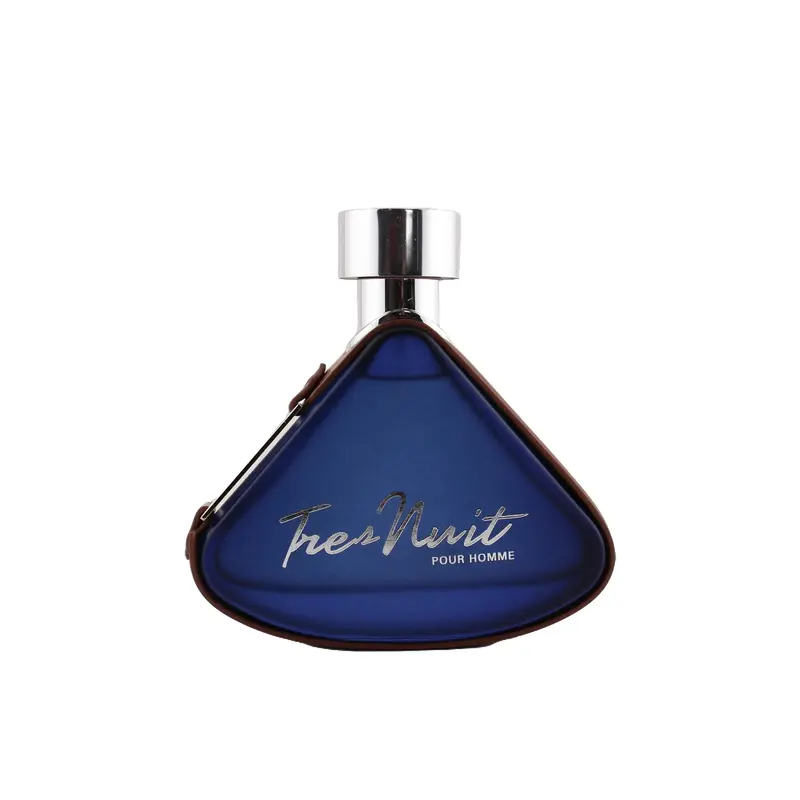 Armaf Tres Nuit Pour Homme Eau de Toilette - 3.4oz (100ml) Single Bottle Spray, Oud Blue Elegant Scent with Floral Musk & Jasmine, Citrus-Lemon Notes, Modern Versatile Men's Fragrance for All Occasions