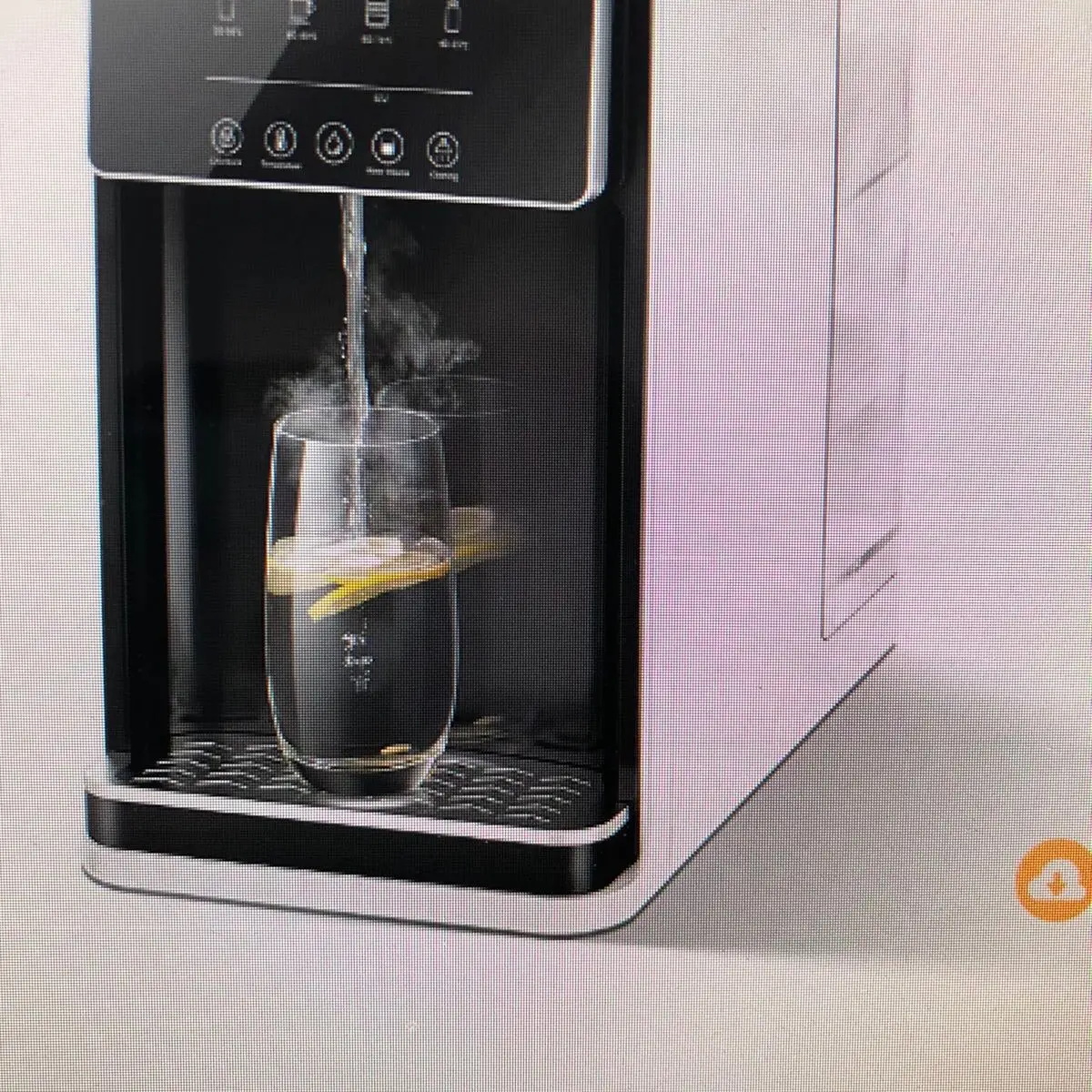 Countertop reverse osmosis system 5 stage Uv RO water filter system instant hot water purifier tap water filtration 7:1 pure to drain