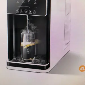 Countertop reverse osmosis system 5 stage Uv RO water filter system instant hot water purifier tap water filtration 7:1 pure to drain