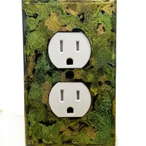 Handmade wall plate electrical outlet cover Decoration