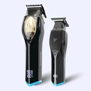 MK10 + MK11 Pro Series Professional Hair Clipper + T-Blade Trimmer Kit