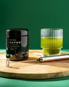 EDERRA EMPWR+ | Broccoli Microgreens and Lion's Mane Mushrooms Supplement Powder | Sulforaphane for Enhanced Longevity | Cognitive Health, Memory, Focus | 30-Day Serving Healthcare Dietary Fitness Edible