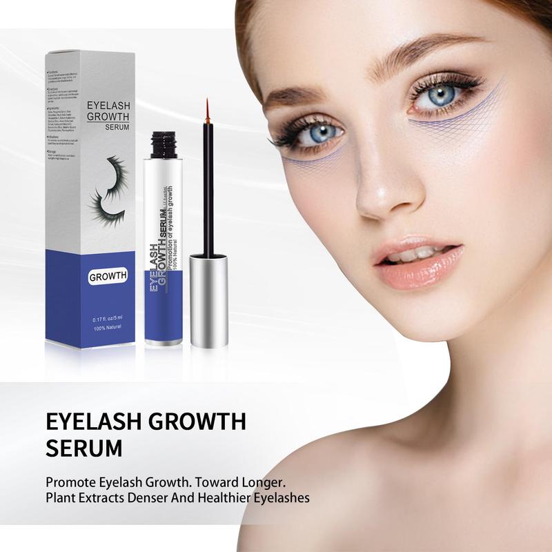 Eyelash Serum and Brow Enhancer to Longer Lashes for Long ,Luscious Lashes 5ml Makeup Mascara Daily Nourishing Storage Cosmetic
