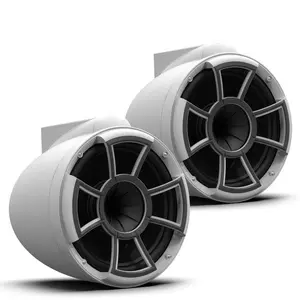 Wet Sounds REV 10 SE W-X V2 - Matte White REV10 Special Edition - Revolution Series 10" Tower Speakers, Pair with X Mounts