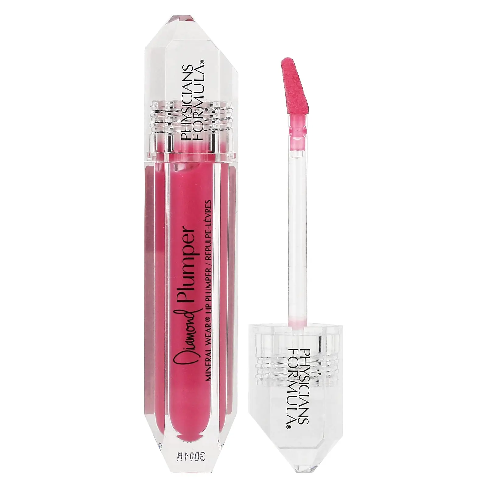 Physicians Formula Diamond Plumper, Mineral Wear Lip Plumber, 1711778 Pink Radiant Cut, 0.17 oz (5 ml)