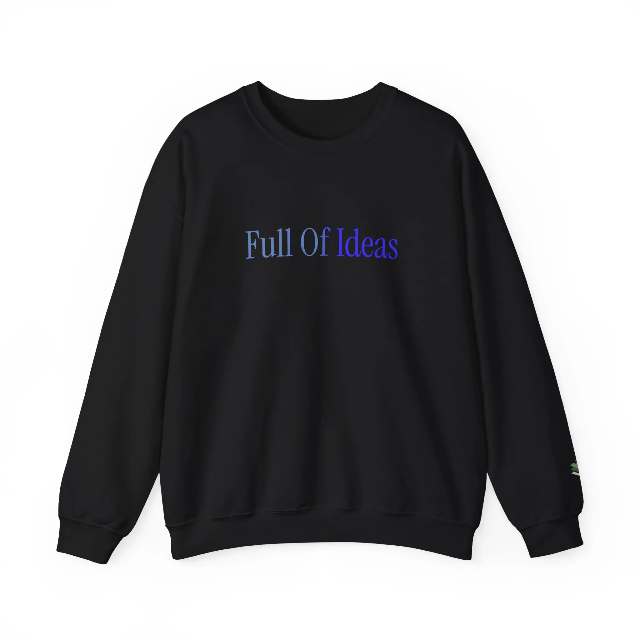 Full Of Ideas Crewneck "Midnight Oil Mode"