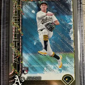 2025 TOPPS HOLIDAY H4 JACOB WILSON GLITTER