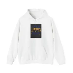 Unisex Heavy Blend Hoodie - Messy Bun Coffee Run Airport Mode On Travel Print