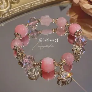 Elegant Pink, Blue & Purple – Exquisite INS Style Jewelry for Women