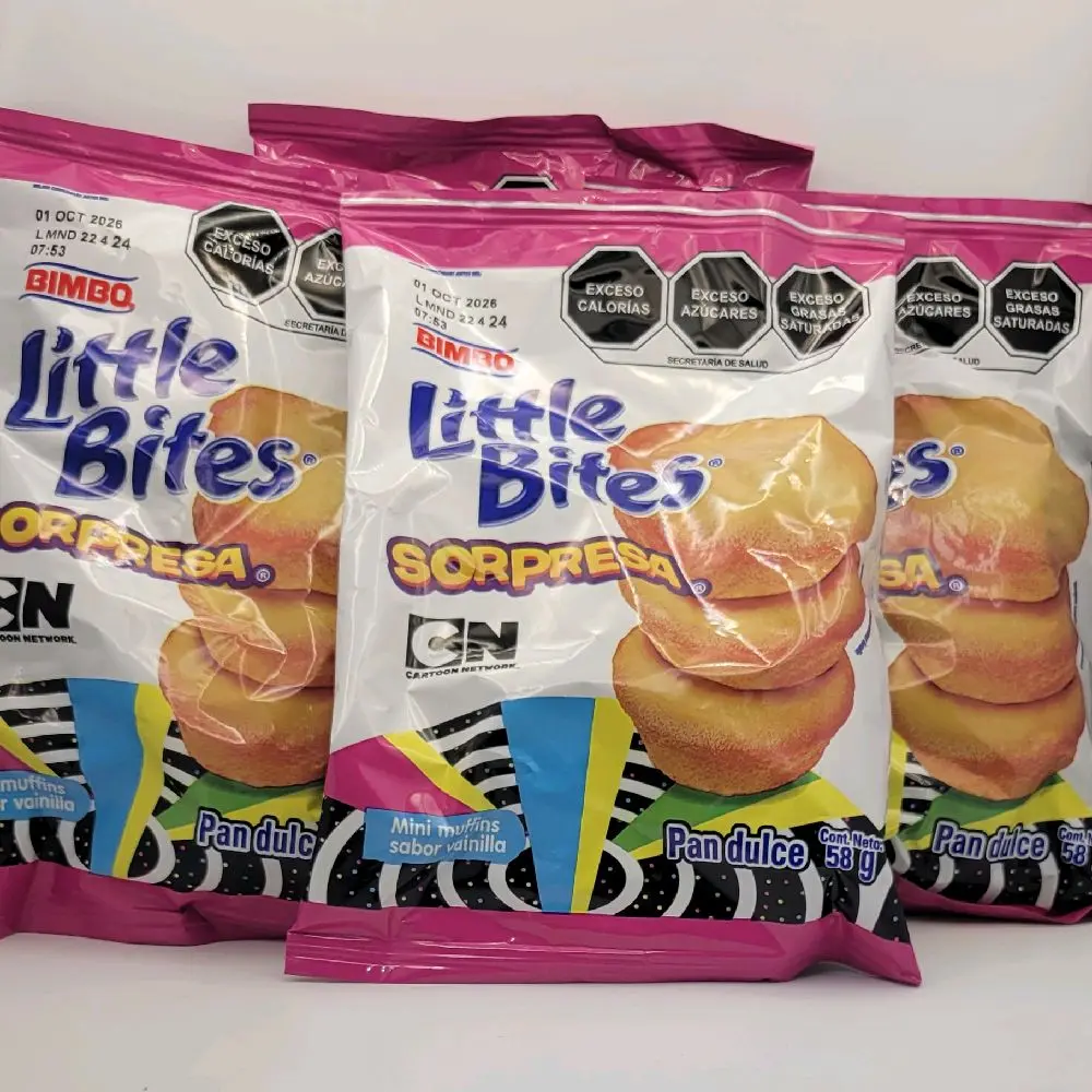 Little Bites Sorpresa 5-Pack 58g - Perfect for Snacking and Sharing