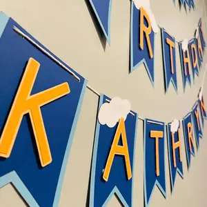 Bluey Inspired Birthday Banner