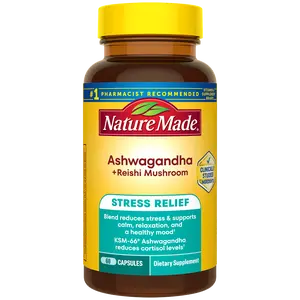Ashwagandha + Reishi Mushroom Capsules Ashwagandha + Reishi Mushroom Capsules