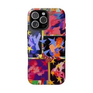 Scott Pilgrim Punk Rock Shockproof Tough Phone Case for iPhone 11 12 13 14 15 16 17 Pro Max Plus, Edgy Protective Cover, Anti-Scratch, Slim Fit Design, Durable Bumper, Aesthetic Phone Accessory, Gift for Him/Her