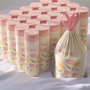 Lavender Scented Thick Large Drawstring Trash Bags, Multi-Purpose Disposable Storage Bags, Kitchen Bathroom Bedroom Living Room Toilet