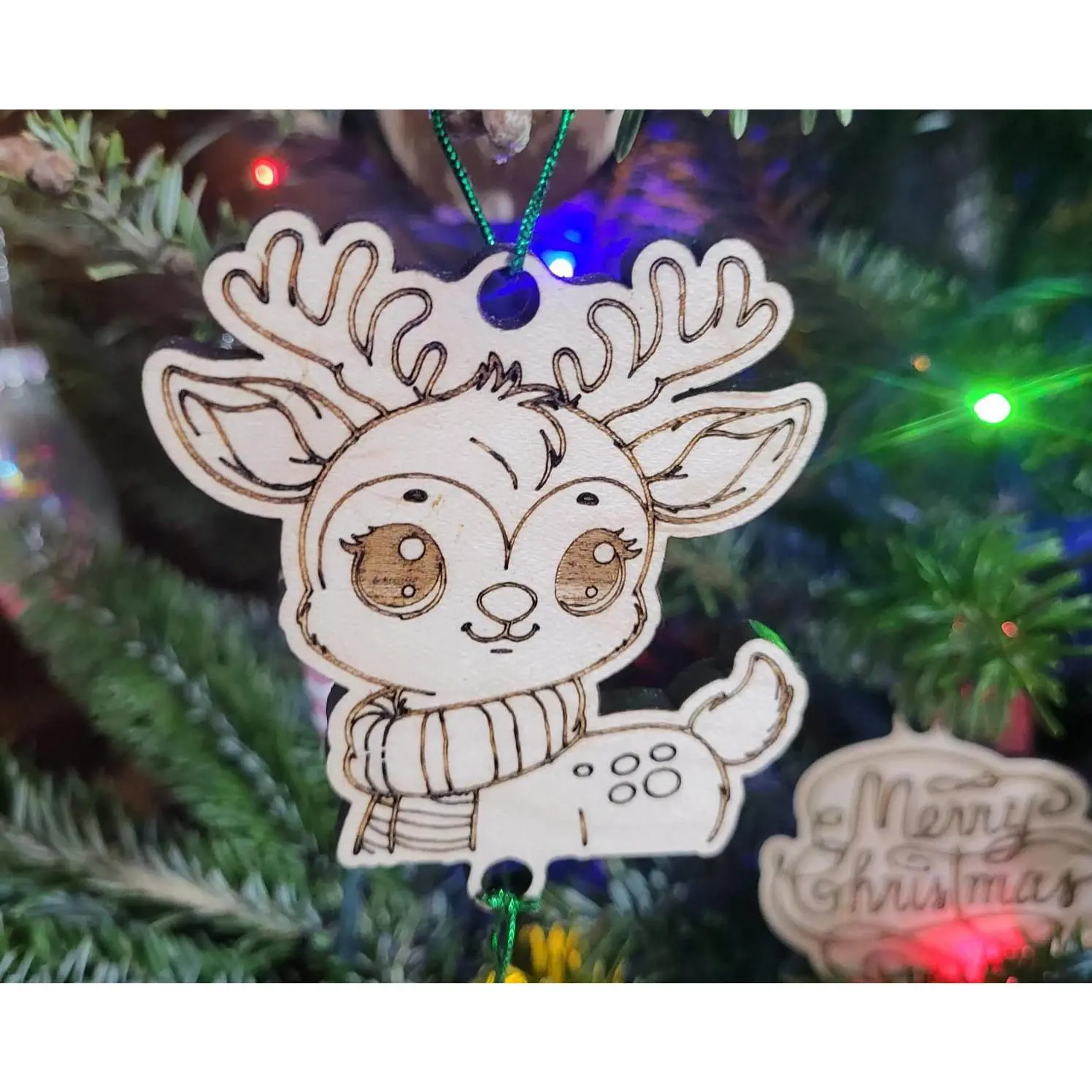 Adorable Cute Reindeer Ornament – Festive Holiday Decor