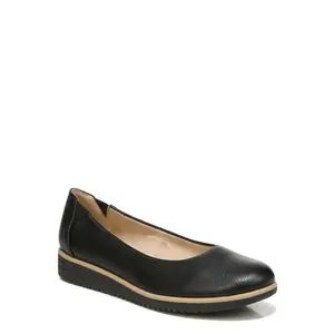 SOUL Naturalizer Women's Idea-Ballet Ballet Flat Black 9 W