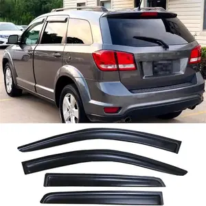 For 2008-2020 Dodge Journey Window Visor/WeatherShield/Rain Visor Car Weatherproof Side Visibility