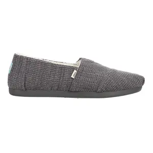 TOMS Mens West Elm X Repreve Alpargata Slip On Casual Shoes - Grey