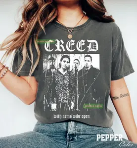 Creed Metal Shirt, Creed Band shirt, Creed Band Fan Shirt, Creed 2025 Tour, Rock Band Creed Graphic tee, Creed Concert Shirt