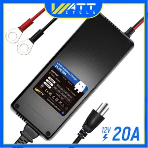 14.6V 20A Plastic Shell LiFePO4 Battery Charger