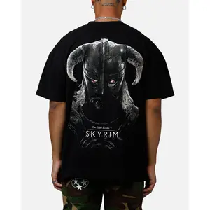 73Studio X The Elder Scrolls V: Skyrim '11 Dragonborn Vintage T-Shirt Black