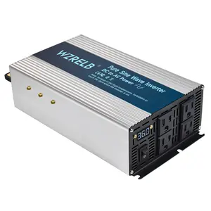 Pure Sine Wave Power Inverter 2000w 36V to 120V 4000w Peak Power Car Truck Motor RV Solar Off Grid System DC to AC Power Converter
