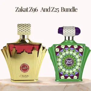 Zakat Z96 & Z25 Eau de Parfum Bundle – Bold, Elegant & Luxury Fragrances for Men and Women (3.4 oz Each)