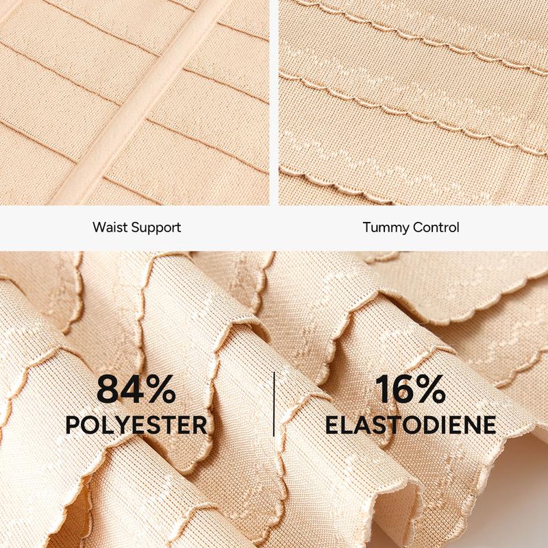 【LIVE】Nebility Women's Waist Trainer Minimalist Plain Design Compression Fajas Basic Shapewear for Firm Support