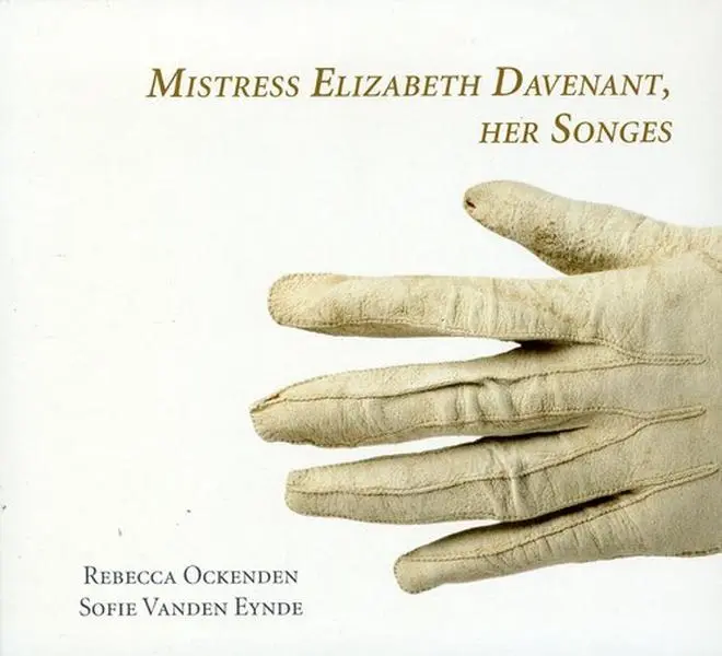 Rebecca Ockenden - Mistress Elizabeth Davenant: Her Songs  [COMPACT DISC - CD] Digipack Packaging