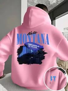 Men's Loose-Fitting Hoodie Soft Fabric Breathable and Lightweight Perfect for OutdoorActivities