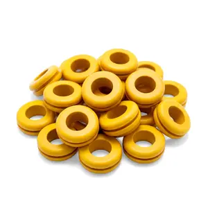 Fermentaholics Orange Airlock Fermentation Replacement Grommets for Fermenter Lid – 20 Pack: Grommet Fits 1/2 Inch Hole, For Standard 3/8 in Airlocks, Beer, Wine, Cider, Mead, Fermented Foods, & More