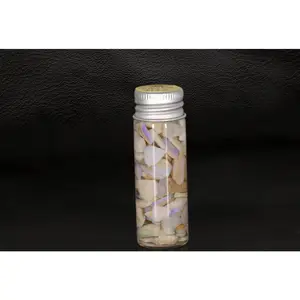 Mintabie Rough Chips And Small Opal Jar