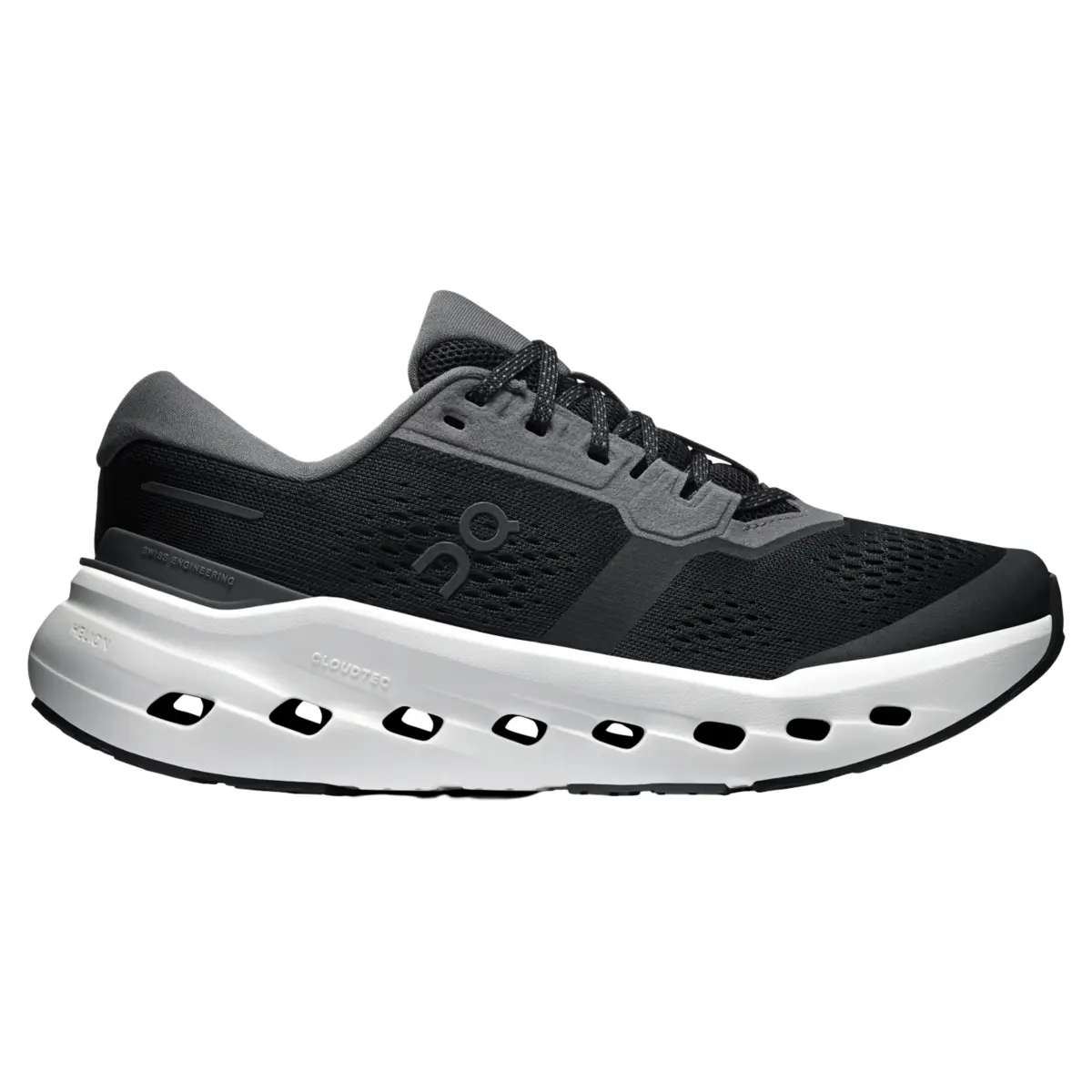 On Running Cloudrunner 3 Black Ivory Women's Fashion Shoes New