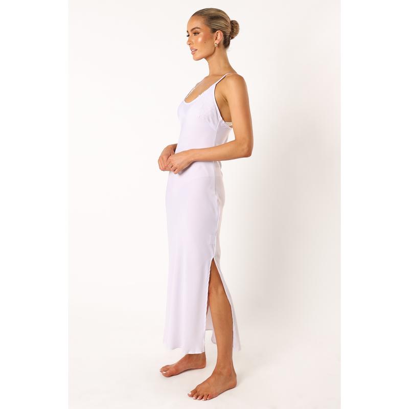 Neroli Maxi Slip - Ivory