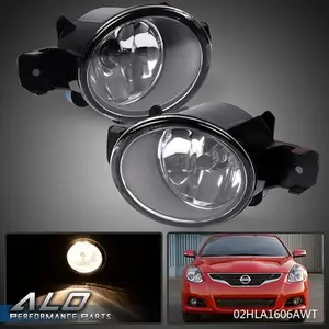 Clear Bumper Fog Lights w/ Bulbs Fit For Altima Maxima Rogue Sentra Left+Right