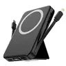 10000mah Magnetic USB Power Bank, High Power Portable LED Display 22.5W PD Fast Charging Wireless Charger Portable Mobile Chargeable Powerbank with Cable, Travel Battery Pack Compatible with iPhone 17/16/15/14/13/12 Pro/Pro Max