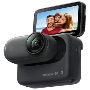 Insta360 CINSAATA-GO3S13 Go 3S Standard Edition 128GB Retail Action Camera, Midnight Black